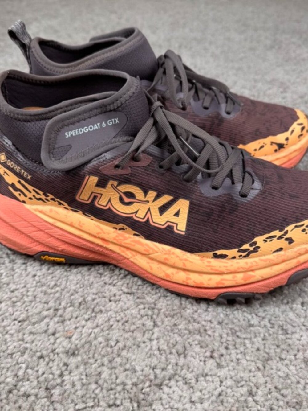 HOKA Speedgoat 6 MID GTX Women's Running Shoes 1155153-GGV size US 8.5B